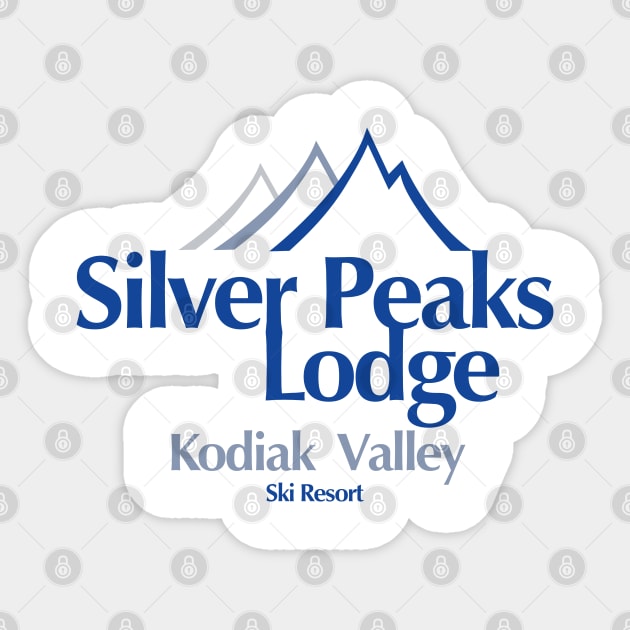 Silver Peaks Lodge - Kodiak Valley Ski Resort Sticker by Meta Cortex